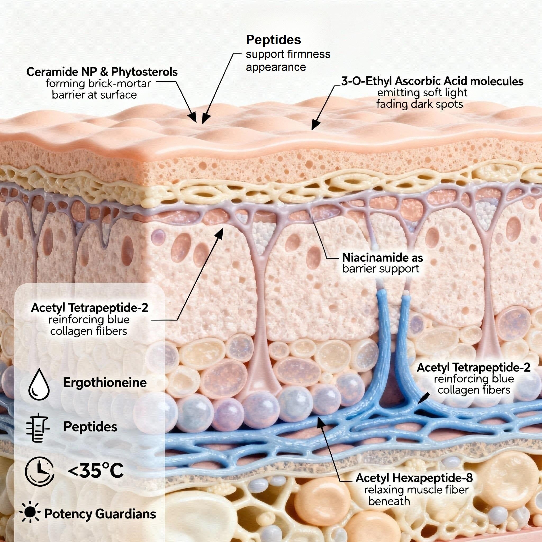 DEKÁRNÉ Ethylated Vitamin C + Ferulic Elixir A Tapestry Woven in Silence